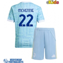 Juventus Weston McKennie #22 Replica Away Minikit 2025-26 Short Sleeve (+ pants)